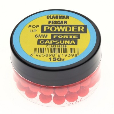 Pop-up Forte Powder Claumar Capsuna 15GR 6mm foto