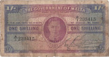 1943, 1 shilling (P-16) - Malta!