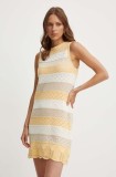 Pepe Jeans rochie din bumbac INGRID DRESS mini, mulată, PL953574