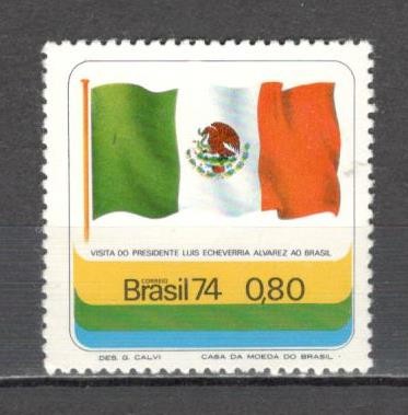 Brazilia.1974 Vizita presedintelui L.A.Echevaria GB.46 foto