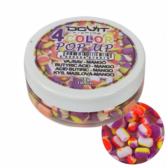 4 COLOR POP-UP 10mm &ndash; ACID BUTIRIC CU MANGO