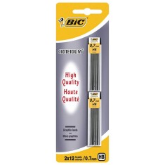 Set 24 Mine Creion BIC, 0.7 mm, Mina Creion, Mina Creion Mecanic, Mine Creion, Creion Mecanic, Mina Creion BIC, Mina Creion Mecanic BIC, Creion BIC, S foto