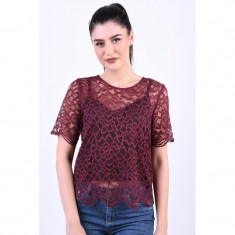 Bluza Only Destiny Lace Ketchup foto