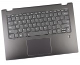Palmrest Gri cu tastatura si touchpad