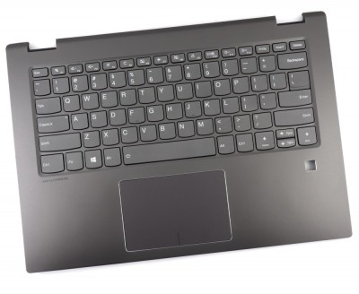 Palmrest Gri cu tastatura si touchpad foto