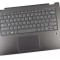 Palmrest Gri cu tastatura si touchpad
