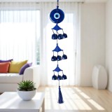 Clopoței de v&acirc;nt cu pagoda si Ochi Protector, talisman pentru protecție și energie pozitivă, 80 cm