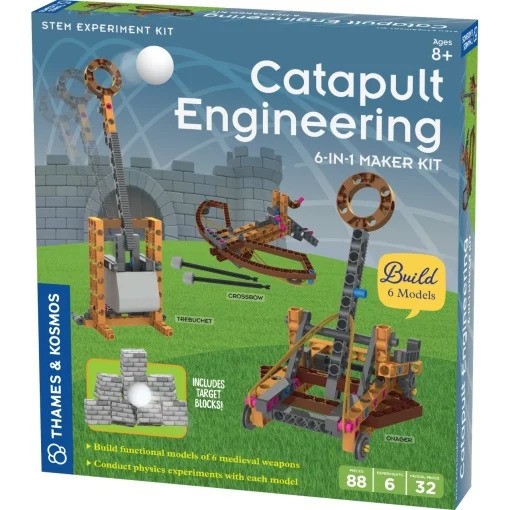 Kit STEM Construieste catapulte, Thames &amp; Kosmos