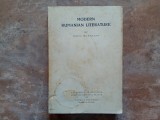 Basil Munteano - Modern Rumanian Literature (1939) - lb. Engleză