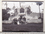 Bnk foto Monumentul eroilor de la Mănăstirea Dealu - interbelica, Alb-Negru, Romania 1900 - 1950, Cladiri
