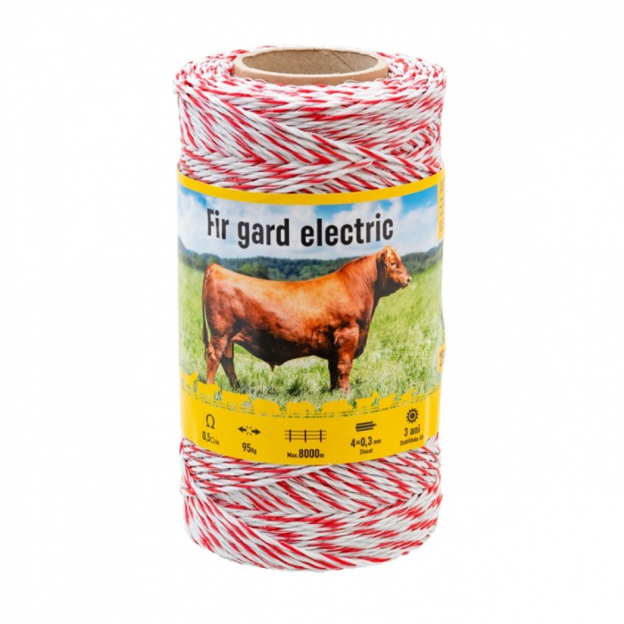 Fir gard electric - 250&nbsp;m - 95&nbsp;kg - 0,5&nbsp;&Omega;/m