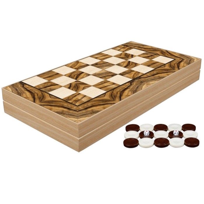 Set de Table din lemn lacuit Olive Burl, 50x50 cm