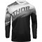 Tricou motocross Thor Sector Vapor culoare Negru/Alb marime M Cod Produs: MX_NEW 29106120PE