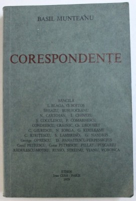 Basil Munteanu - Corespondențe foto