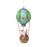 Cumpara ieftin Decoratiune Craciun Balon Zburator polirasina multicolora &Oslash; 8x18 cm