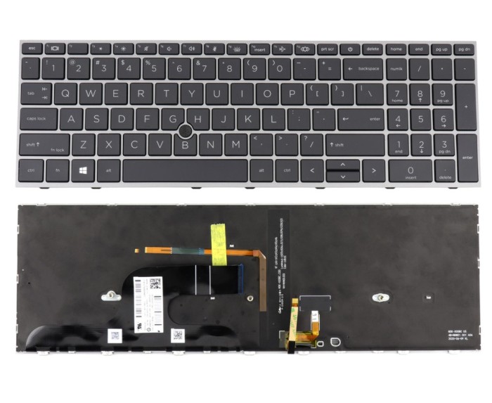 Tastatura HP PK132WW1A03 iluminata backlit, Zbook Fury 15 G7 iluminata backlit, Zbook Fury 15 G8 iluminata