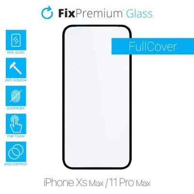 FixPremium FullCover Glass - Sticlă securizată pentru iPhone XS Max &amp;amp; 11 Pro Max foto