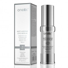 Serum pentru cearcane si pungi cu acid hialuronic Q10 vitamine si retinol, 15 g