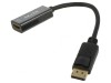 Adaptor DisplayPort la HDMI 0,15m Negru