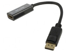 Adaptor DisplayPort la HDMI 0,15m Negru