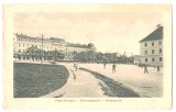 SV * Sibiu * PIATA HERMANN * Hermannstadt * 1923 * animatie specifica epocii