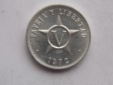 V CENTAVOS 1972 CUBA-AUNC