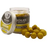 Boilies C&amp;B Semisolubil, Alune Tigrate, Galben, 16-20mm, 150g
