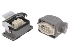 Conector HDC Tată Mamă S-E PIN 6 6 PE 6B Metal