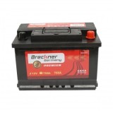 Acumulator, baterie auto 75Ah, 700A, 12V BRECKNER PREMIUM