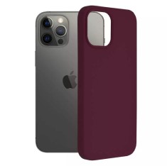 Husa iPhone 12 12 Pro Silicon Mov Slim Mat cu Microfibra SoftEdge foto