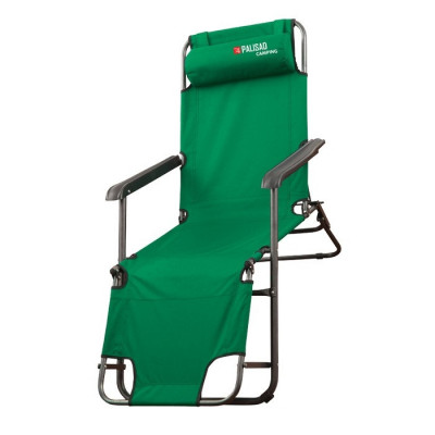 Fotoliu Sezlong Cu Doua Pozitii 156 х 60 х 82CM Camping Palisad 695878 foto