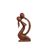 Sculptura abstracta din lemn Purity of Love, Tip I