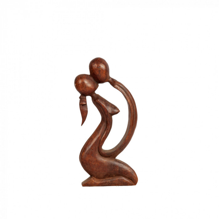 Sculptura abstracta din lemn Purity of Love, Tip I