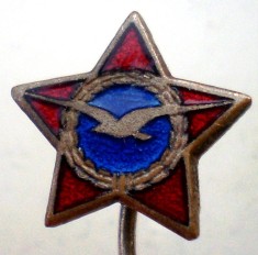 I.484 INSIGNA STICKPIN YUGOSLAVIA JUGOSLAVIA JUGOSLAVIJA AVIATIE MILITARA PILOT