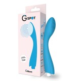G-spot-Gylbert Turquoise Blue Vibrator pentru G-spot-Silicon, 10