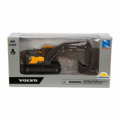 Mini vehicul de constructie, New Ray, Volvo, Excavator, 1:50