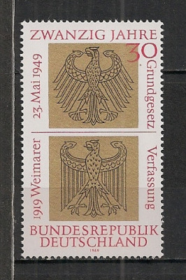 Germania.1969 20 ani Republica Federala MG.240 foto