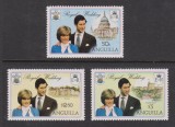 Anguilla 1981 - Royal Wedding, Charles&amp;amp;Diana, serie neuzata