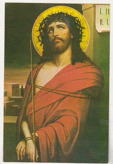 bnk cp Manastirea Sihastria - Iisus Hristos &quot;Ecce Homo&quot; - necirculata