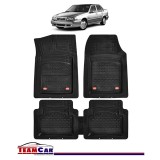 Covorașe Auto TeamCar&reg; Tip Tăviță Compatibile Volvo S70 Mk1 (1996&ndash;2000) - Sedan, Cauciuc