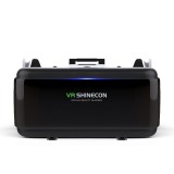 Ochelari VR 3D, Realitate Virtuala, Lentile Acril, Casti, Gamepad, Telefon 4, 7-6, 7 inch, 3D Filme, Jocuri, Reglabil, Universal, Model 2024 Update