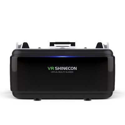 Ochelari VR 3D, Realitate Virtuala, Lentile Acril, Casti, Gamepad, Telefon 4, 7-6, 7 inch, 3D Filme, Jocuri, Reglabil, Universal, Model 2024 Update foto