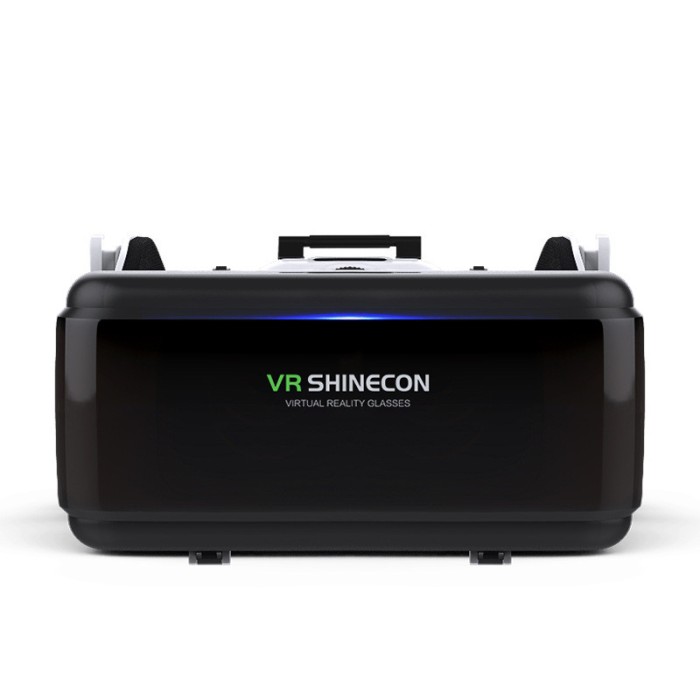 Ochelari VR 3D, Realitate Virtuala, Lentile Acril, Casti, Gamepad, Telefon 4, 7-6, 7 inch, 3D Filme, Jocuri, Reglabil, Universal, Model 2024 Update