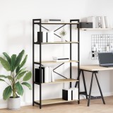 vidaXL Bibliotecă Stejar sonoma 80 x 30 x 153 cm Lemn compozit