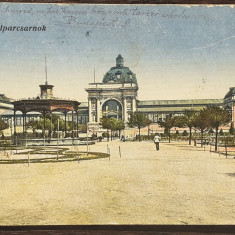 (105) CARTE POSTALA UNGARIA - BUDAPEST - IPARCSARNOK - 1918