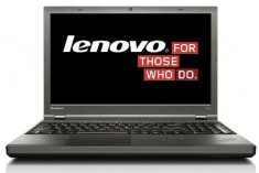 Laptop Lenovo Thinkpad W540, Intel Core i7 Gen 4 4600M 2.9 GHz, 16 GB DDR3, 500 GB HDD SATA, DVDRW, Placa Video NVIDIA Quadro K1100M, Wi-Fi, foto