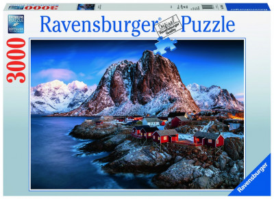 Puzzle Hamnoy, 3000 Piese foto