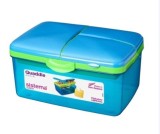 Cutie alimente plastic compartimentata 2L, Lunch Quaddie 3970-02