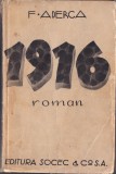 Felix Aderca - 1916 (Editie princeps)