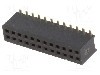 Conector 24 pini, seria {{Serie conector}}, pas pini 1.27mm, CONNFLY - DS1065-05-2*12S8BS